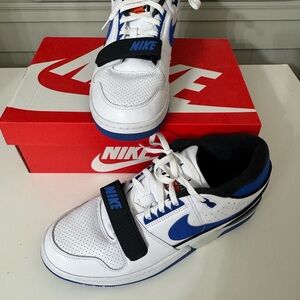 Nike Air Alpha Force 88 AAF88 Game White Royal Black Mens US size 12
